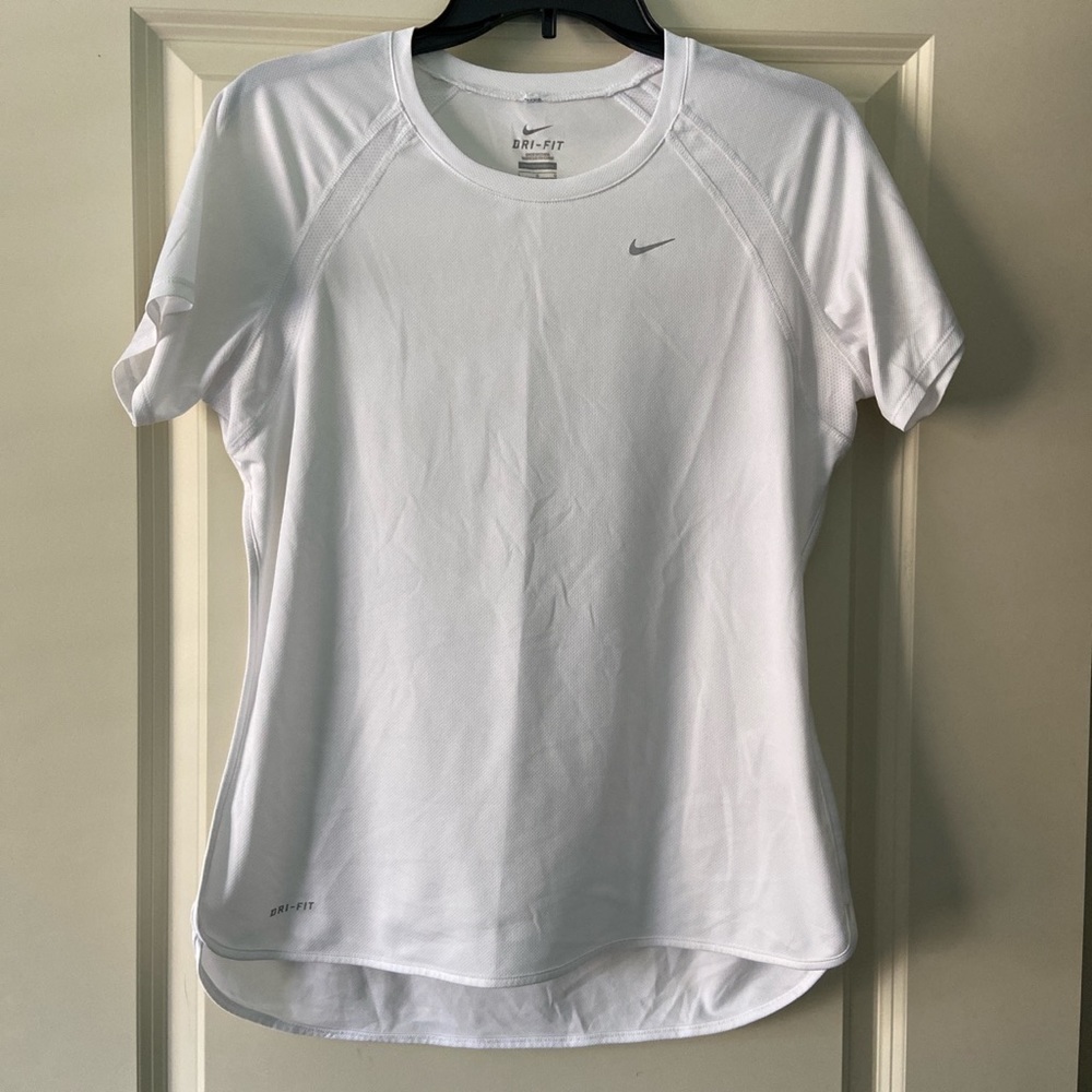 White Nike Drifit Top